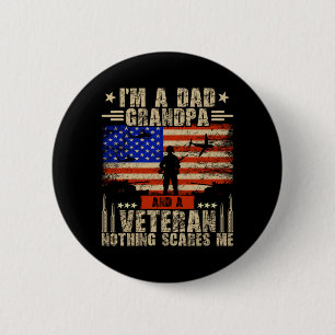Badge Rond 5 Cm Hommes 4 juillet _ Drapeau des États-Unis _ Un pap