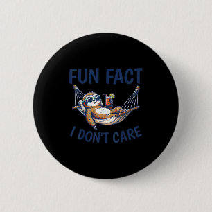 Badge Rond 5 Cm Hommes femmes enfants humour drôle paresseux pares