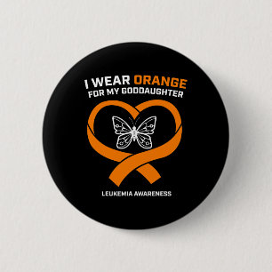 Badge Rond 5 Cm Hommes Femmes Portent L'Orange Pour Ma Godgirl Leu