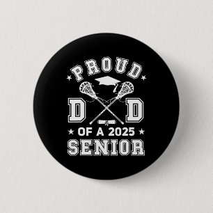 Badge Rond 5 Cm Hommes Fier Papa D'Un Lycée Secondaire De 2025