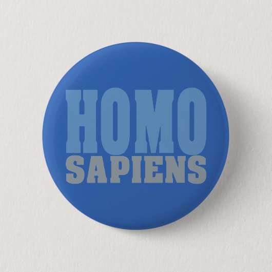 Badge Rond 5 Cm HOMO SAPIENS buttons (Devant)