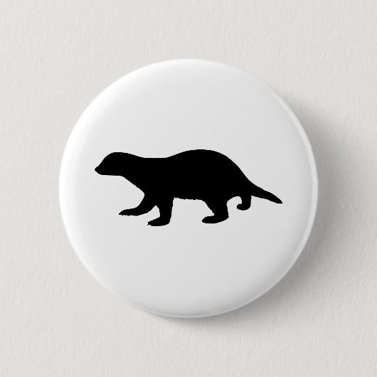Badge Rond 5 Cm Honey Badger (Devant)