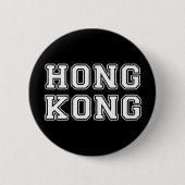 Badge Rond 5 Cm Hong Kong (Devant)