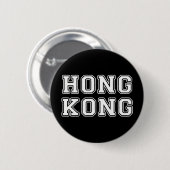 Badge Rond 5 Cm Hong Kong (Devant & derrière)