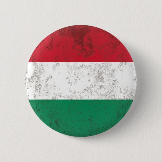 Badge Rond 5 Cm Hongrie (Devant)