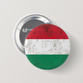 Badge Rond 5 Cm Hongrie (Devant & derrière)
