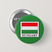 Badge Rond 5 Cm Hongrie (Devant & derrière)