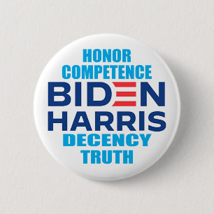 Badge Rond 5 Cm Honneur de Biden Harris