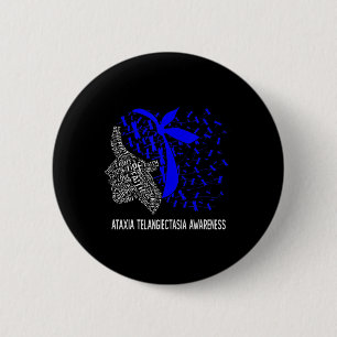 Badge Rond 5 Cm Hope Combattre Ataxia Telangiectasia T-shirt de se