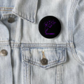 Badge Rond 5 Cm Hope Love Cure Epilepsy Awareness T (En situation)