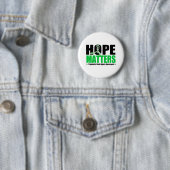 Badge Rond 5 Cm Hope Matters Brûler Ruban Traumatic Brain Injury (En situation)