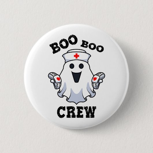 Badge Rond 5 Cm Hôpital Médicale Ghost (Devant)