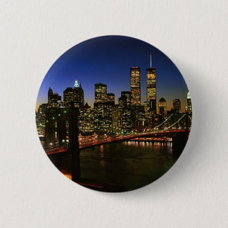 Badge Rond 5 Cm Horizon classique de NYC