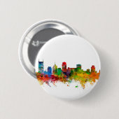 Badge Rond 5 Cm Horizon de Nashville Tennessee (Devant & derrière)