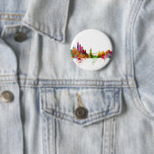 Badge Rond 5 Cm Horizon de New York (En situation)