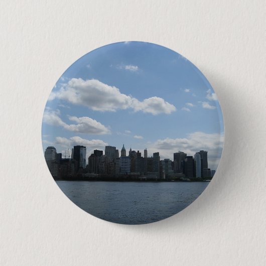 Badge Rond 5 Cm Horizon de NYC (Devant)