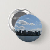 Badge Rond 5 Cm Horizon de NYC (Devant & derrière)