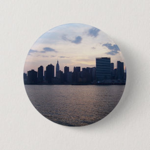 Badge Rond 5 Cm Horizon de NYC - bouton