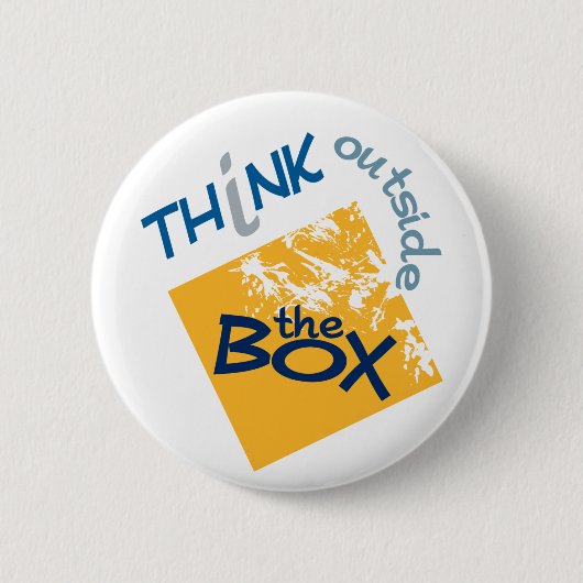 Badge Rond 5 Cm Hors du bouton Boîte (Devant)