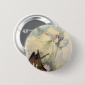 Badge Rond 5 Cm Hors, t'as glacé des esprits, vole (Devant & derrière)
