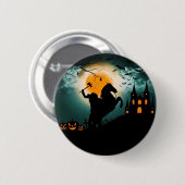 Badge Rond 5 Cm Horseman sans tête (Devant & derrière)