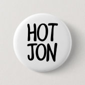 BADGE ROND 5 CM HOT JON (Devant)