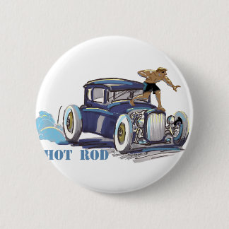 Badge Rond 5 Cm hot rod