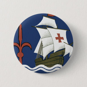Badge Rond 5 Cm Hôtel Columbia Gênes ~ Trieste