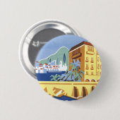 Badge Rond 5 Cm Hotel Excelsior Dubrovnik (Devant & derrière)