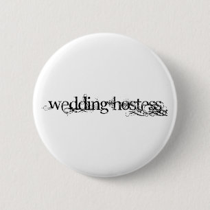 Badge Rond 5 Cm Hôtesse de mariage