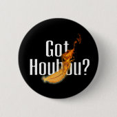 Badge Rond 5 Cm Houhou obtenu ? v2 (Devant)