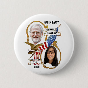 Badge Rond 5 Cm Howie Hawkins / Jia Lee 2020
