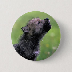 Badge Rond 5 Cm Howling