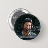 Badge Rond 5 Cm HRH Prince Charles (Devant & derrière)