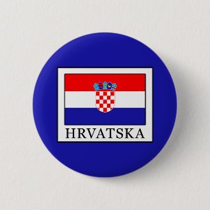 Badge Rond 5 Cm Hrvatska