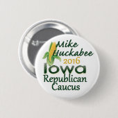 BADGE ROND 5 CM HUCKABEE 2016 (Devant & derrière)
