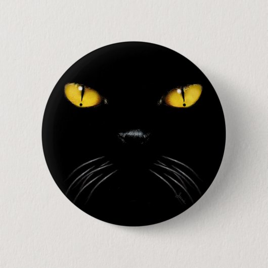 Badge Rond 5 Cm Huez le blanc de bouton (Devant)