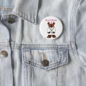 Badge Rond 5 Cm Hug A (En situation)