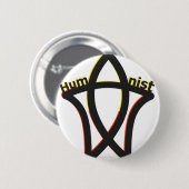 Badge Rond 5 Cm Humaniste (Devant & derrière)