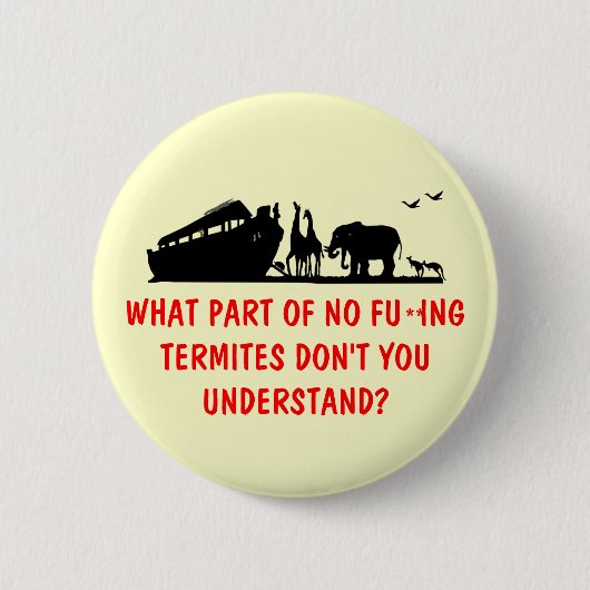 Badge Rond 5 Cm Humour athée (Devant)