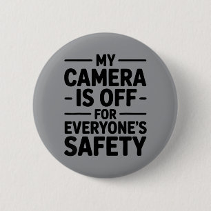 Badge Rond 5 Cm Humour de bureau drôle Citation sarcastique pour c