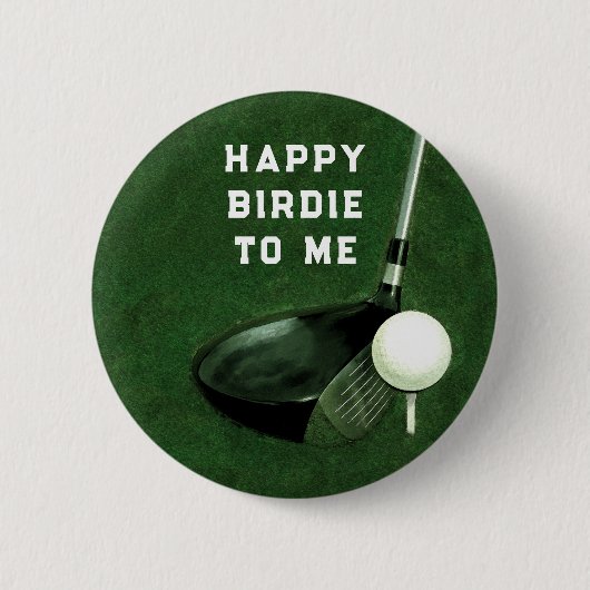 Badge Rond 5 Cm Humour de golf (Devant)