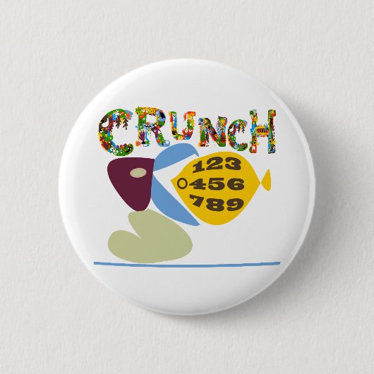 Badge Rond 5 Cm humour de maths (Devant)
