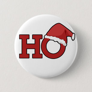 Badge Rond 5 Cm Humour de Noël amusant