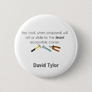Badge Rond 5 Cm Humour d'ingénieur