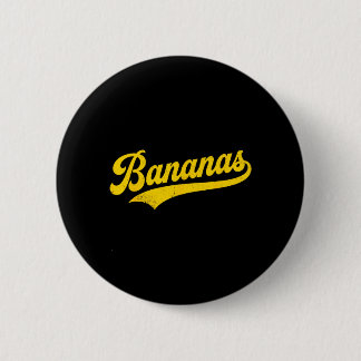 Badge Rond 5 Cm Humour Rétro Banane Bananes Clic Hommes Femmes Enf