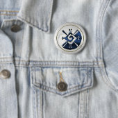 Badge Rond 5 Cm Hunab Ku (En situation)