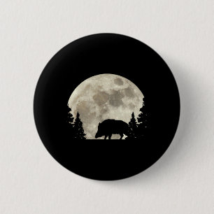 Badge Rond 5 Cm Hunter Wild Boar Keiler Wildsau Chasse Hunter