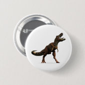 Badge Rond 5 Cm Hurlement de T-rex (Devant & derrière)