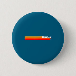 Badge Rond 5 Cm Hurley, Ky Coucher de soleil Rétro Vintage 